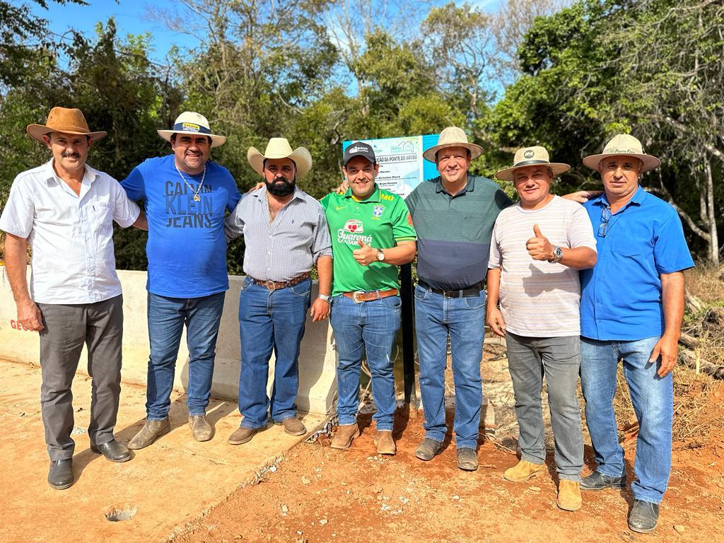 Prefeito Kleber Marra inaugura Ponte do Argeu, garantindo acesso seguro na região do Sapé