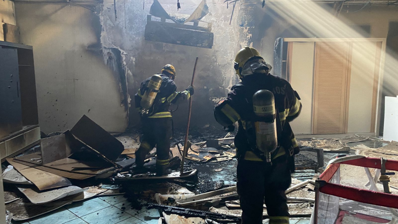 Incêndio destrói loja de móveis em Caldas Novas