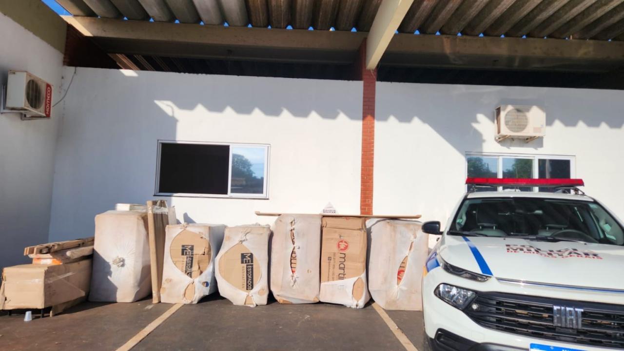 Polícia Militar prende suspeitos de estelionato e recupera bens adquiridos de maneira fraudulenta em Ituiutaba