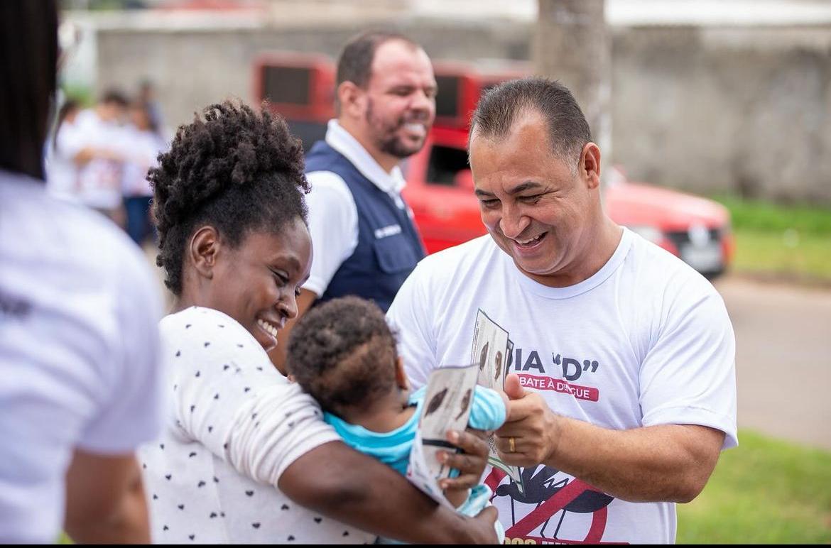 Prefeito de Novo Gama revoluciona combate à dengue com uso de super drone