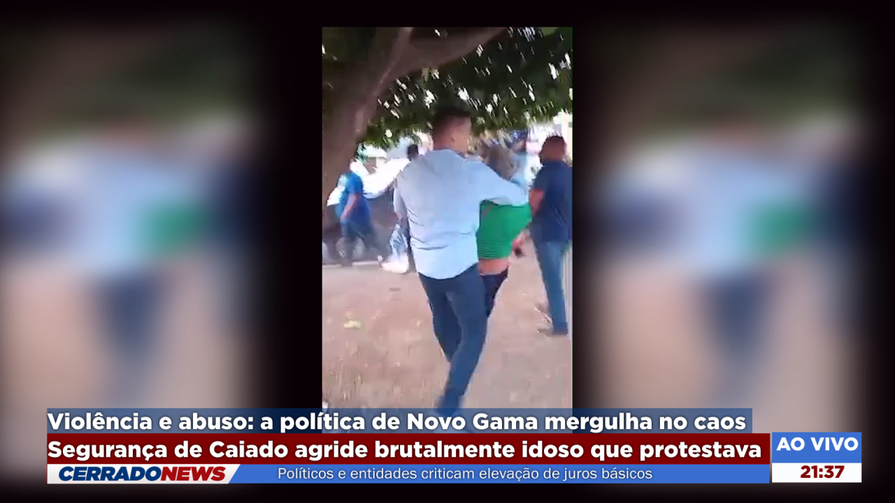 Violência e abuso: a política de Novo Gama mergulha no caos
