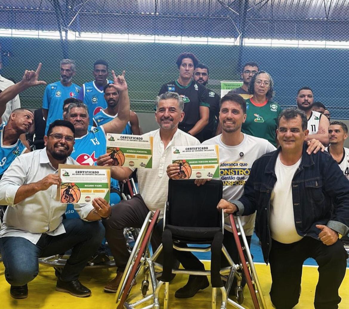 Secretário de Cultura recebe Federação de Basquetebol em Cadeiras de Rodas e fortalece inclusão no esporte