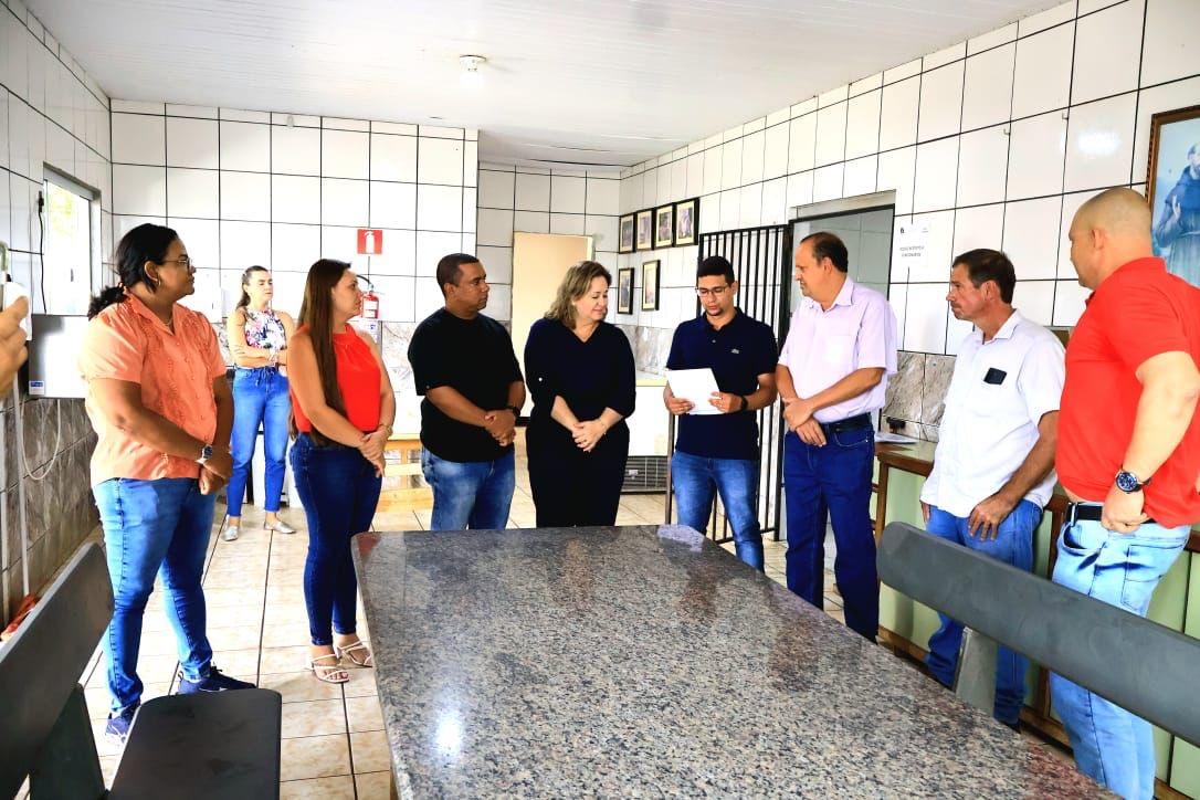 O prefeito de Caldas  Novas anuncia projeto de expansão do Abrigo Municipal*