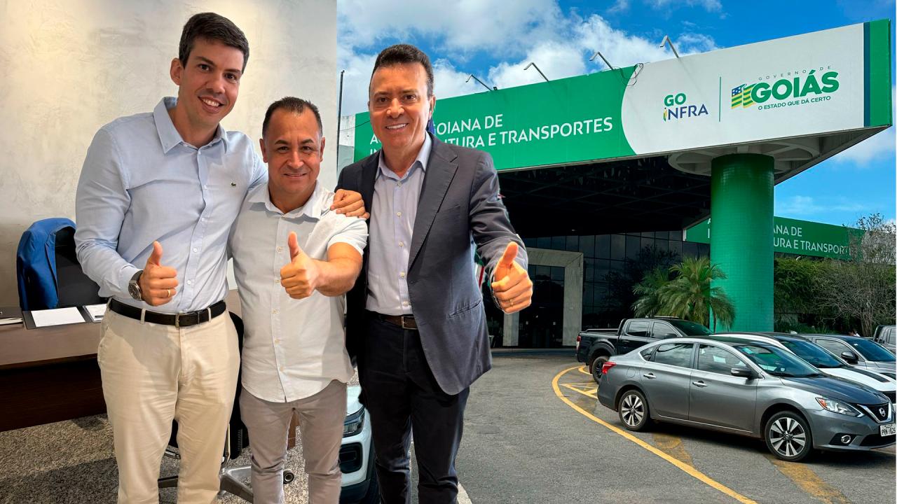 Prefeito de Novo Gama busca soluções para retomada das obras da ponte do Pacaembu