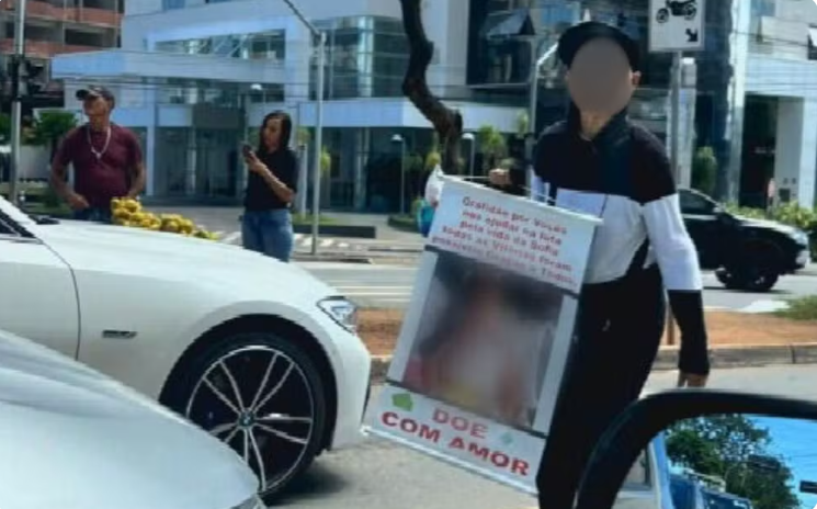 Mulher é presa em Goiânia suspeita de se passar por avó de criança doente para arrecadar dinheiro