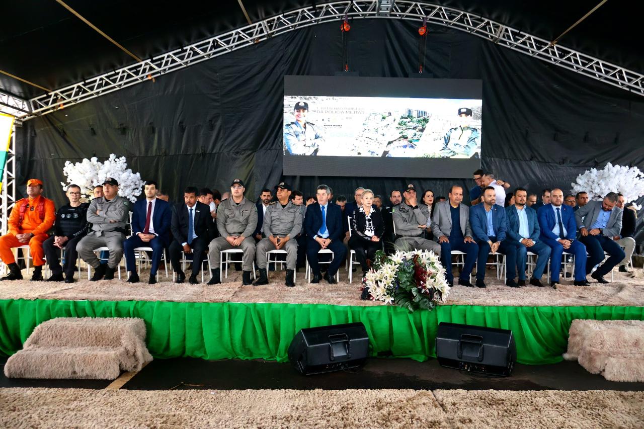 Caldas Novas recebe o 1º Batalhão Turístico da Polícia Militar de Goiás