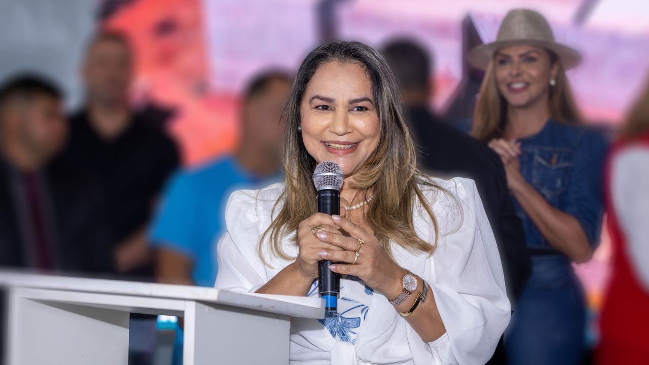 Se política é jogo de estratégia, a primeira-dama de Novo Gama já fez sua jogada