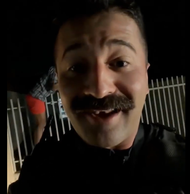 Suspeito fica preso em grade ao tentar invadir casa e caso viraliza em MT