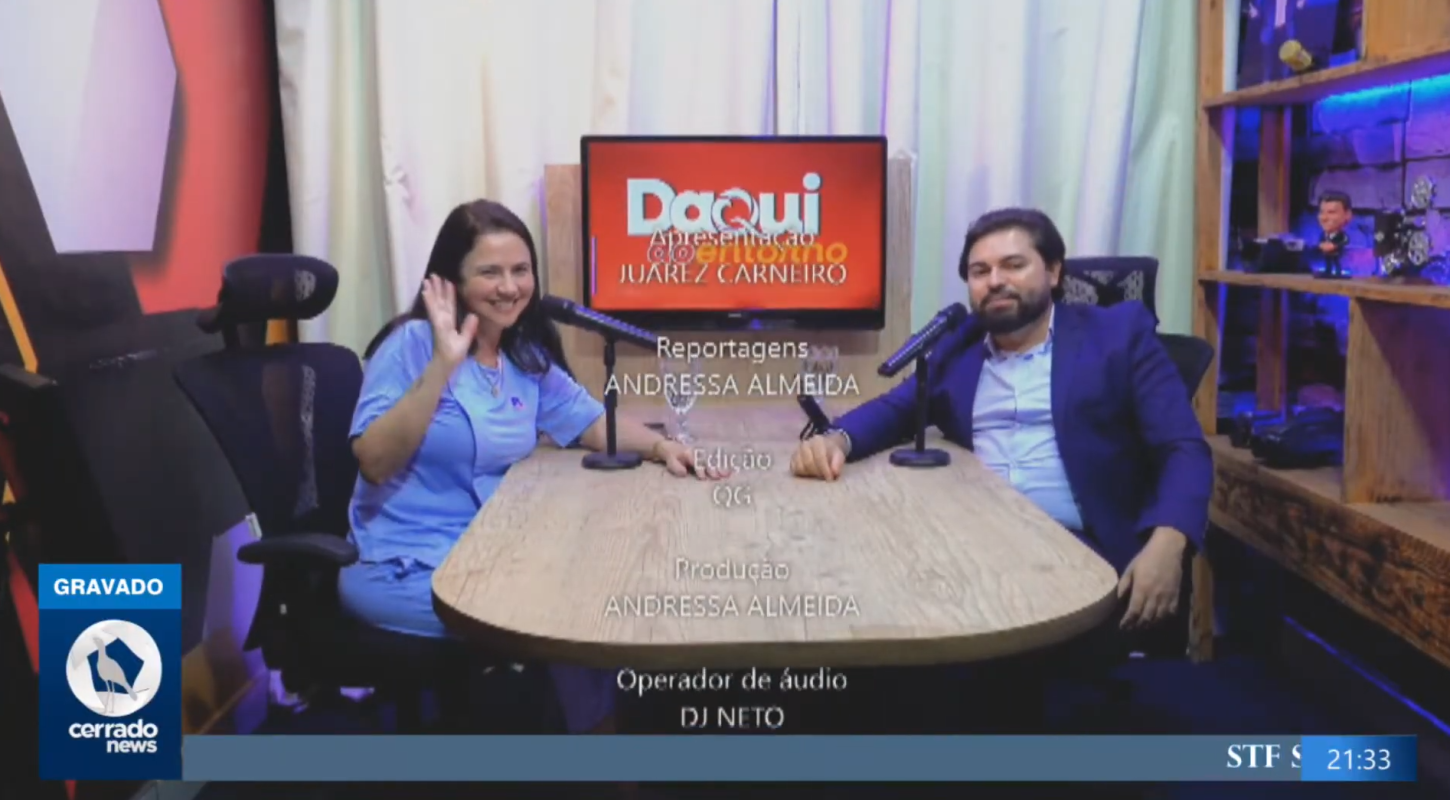 Podcast Daqui do Entorno | Maria Yvelônia AO VIVO | com Juarez Carneiro | Política no Entorno