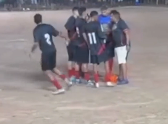 Foragido por roubo é preso durante partida de futebol amador em Cuiabá