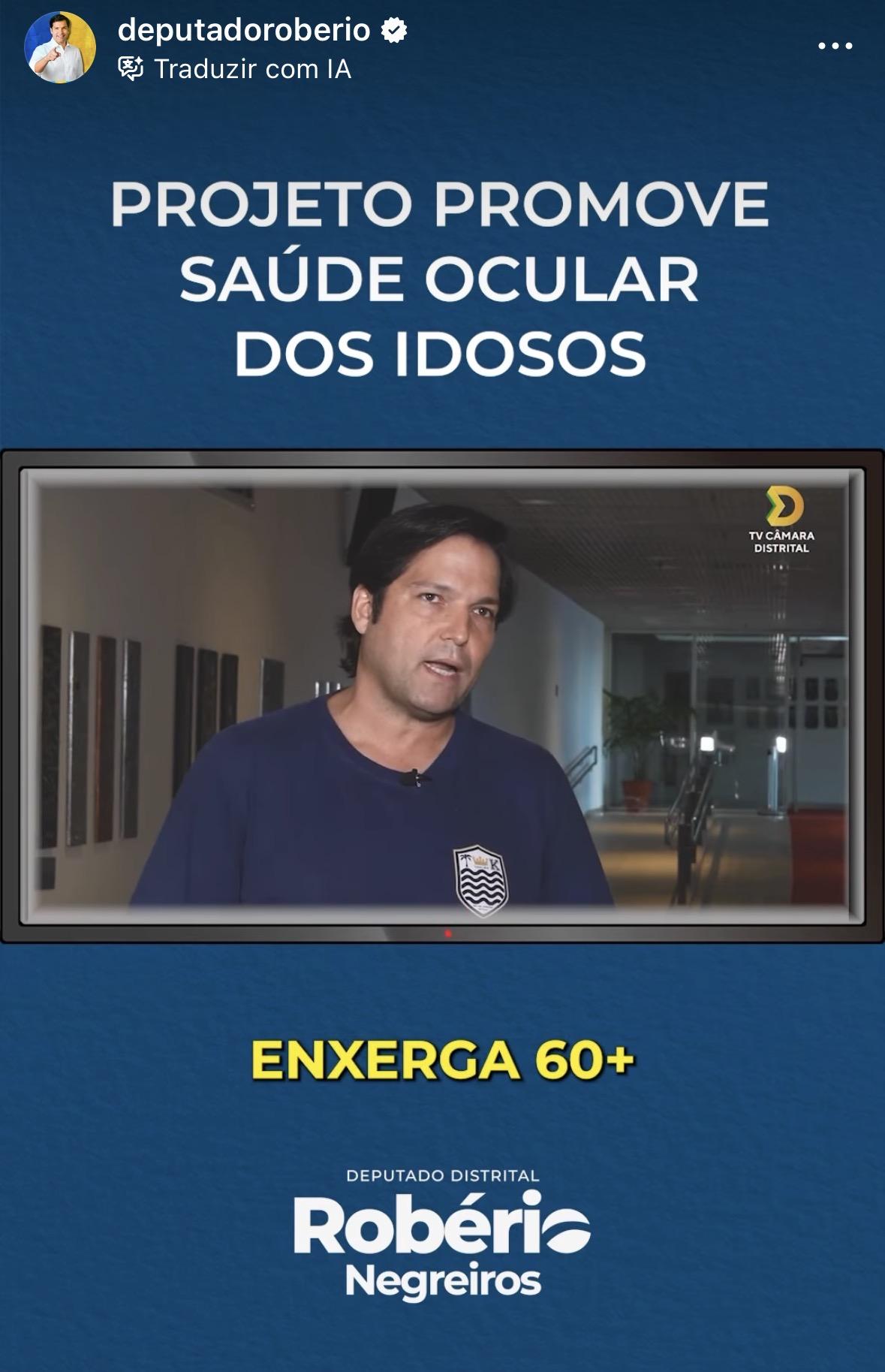 Redes Sociais do Deputado Robério Negreiros