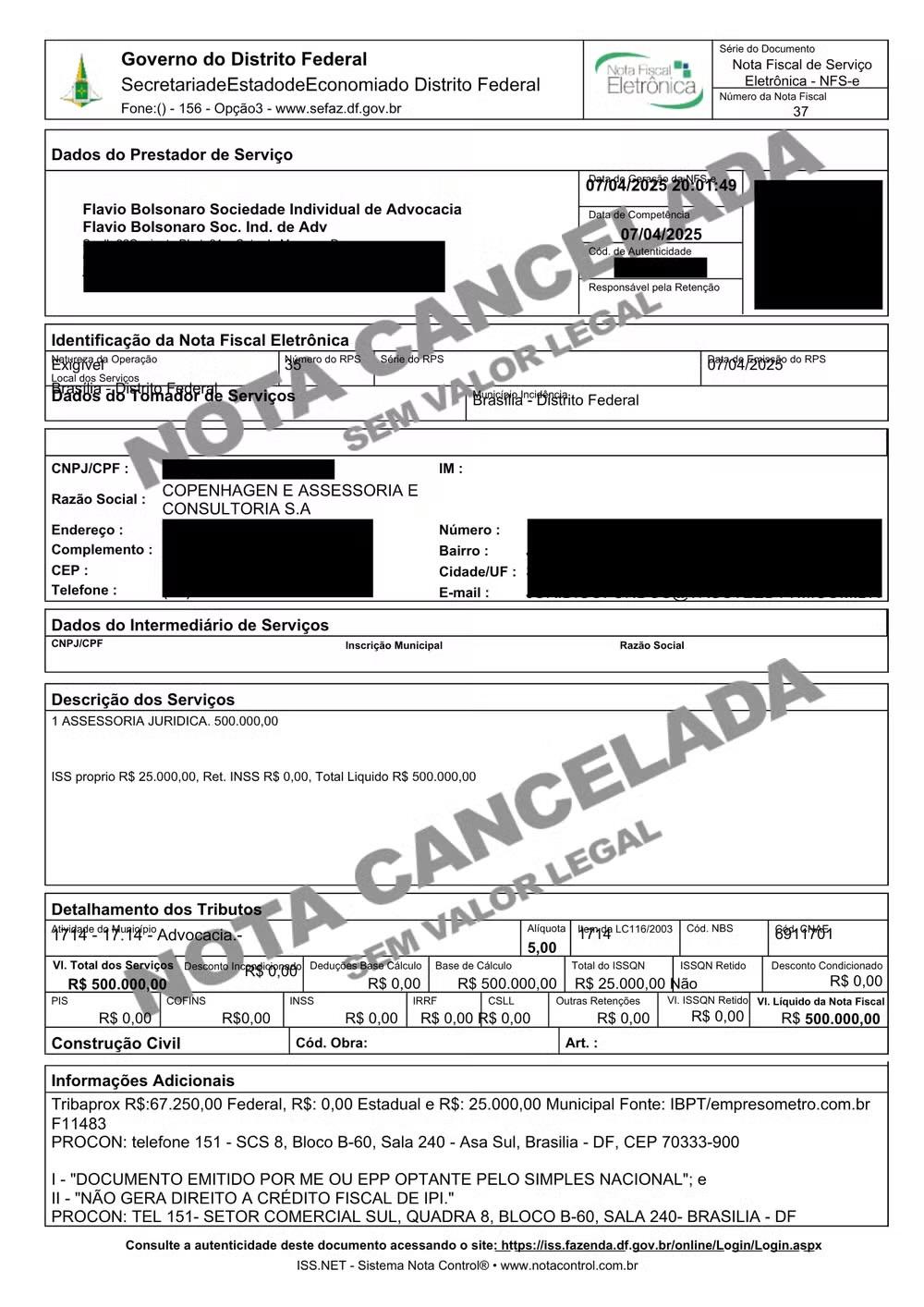 Nota para Copenhagen