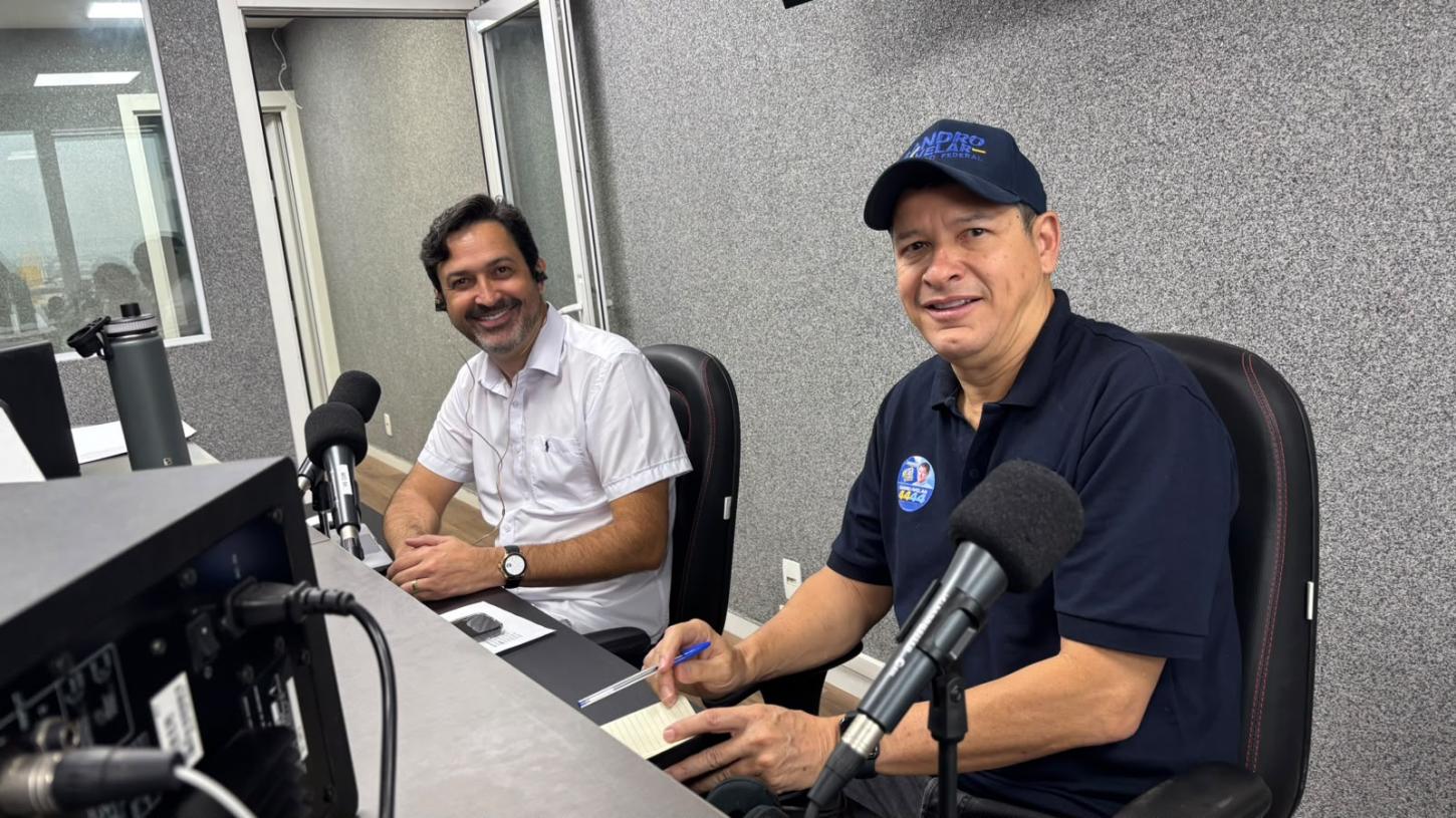 No Rota Atividade, Sandro Avelar destaca proteção às mulheres e criação do DF 360