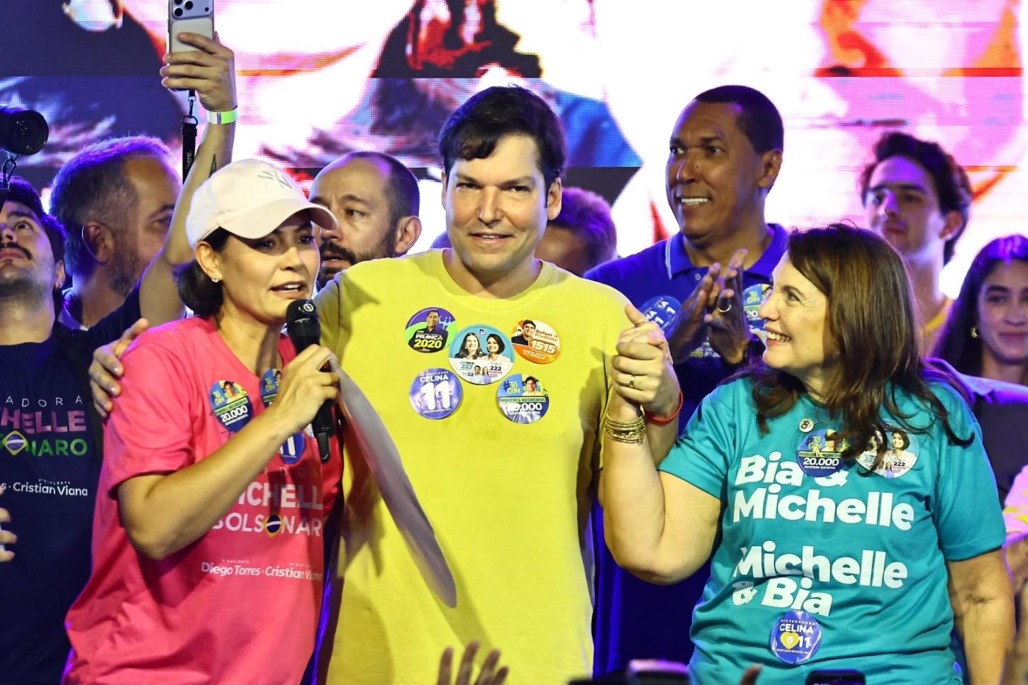 Michele, Robério e Bia