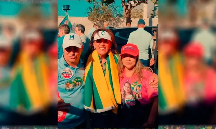 Agenda em Novo Gama reúne Caiado, Gracinha, Carlinhos do Mangão e Joscilene e reforça a articulação política do grupo para as eleições de 2026.
